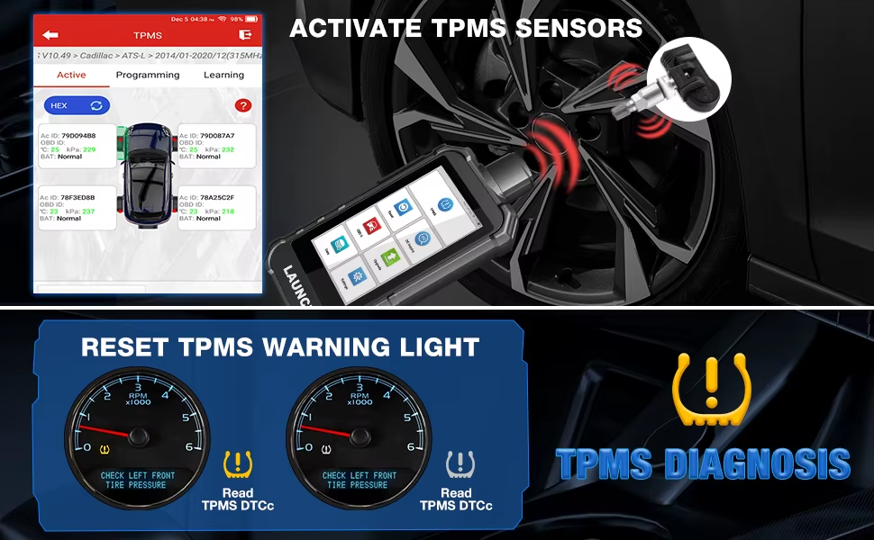 Creader TPMS 5011 V2(图3)