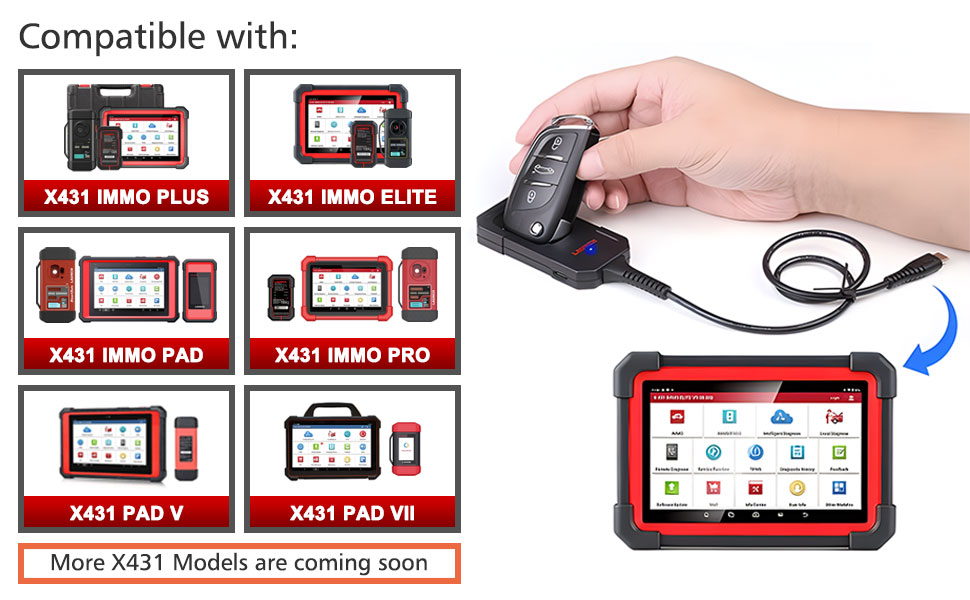 X-431 Key programmer 4pcs(图2)